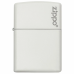 ISQUEIRO ZIPPO WHITE MATTE WITH ZIPPO LOGO